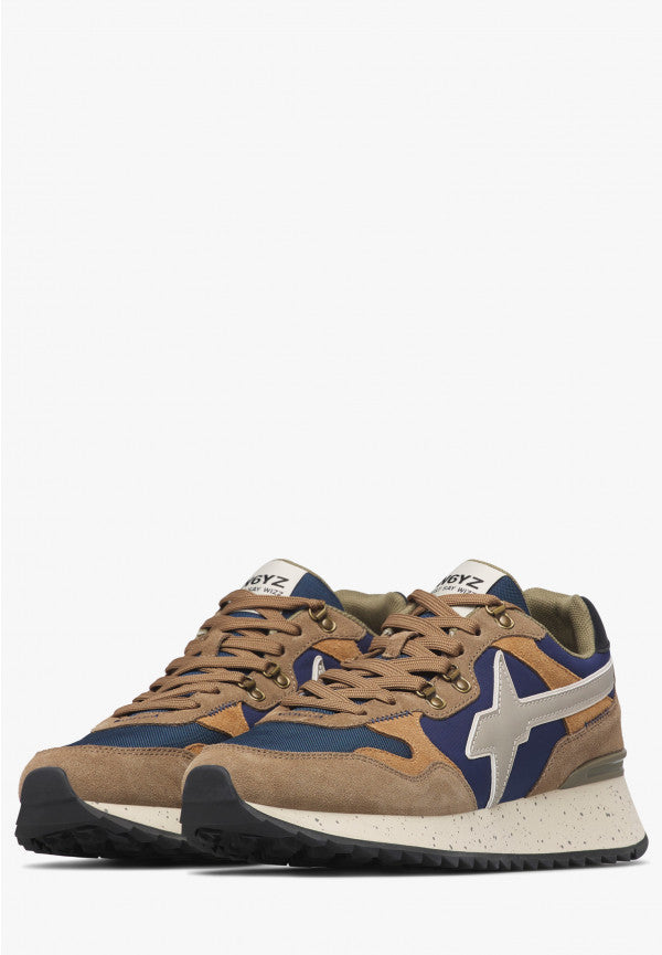 W6YZ Yak-M 2015185 sneakers marrone navy suede