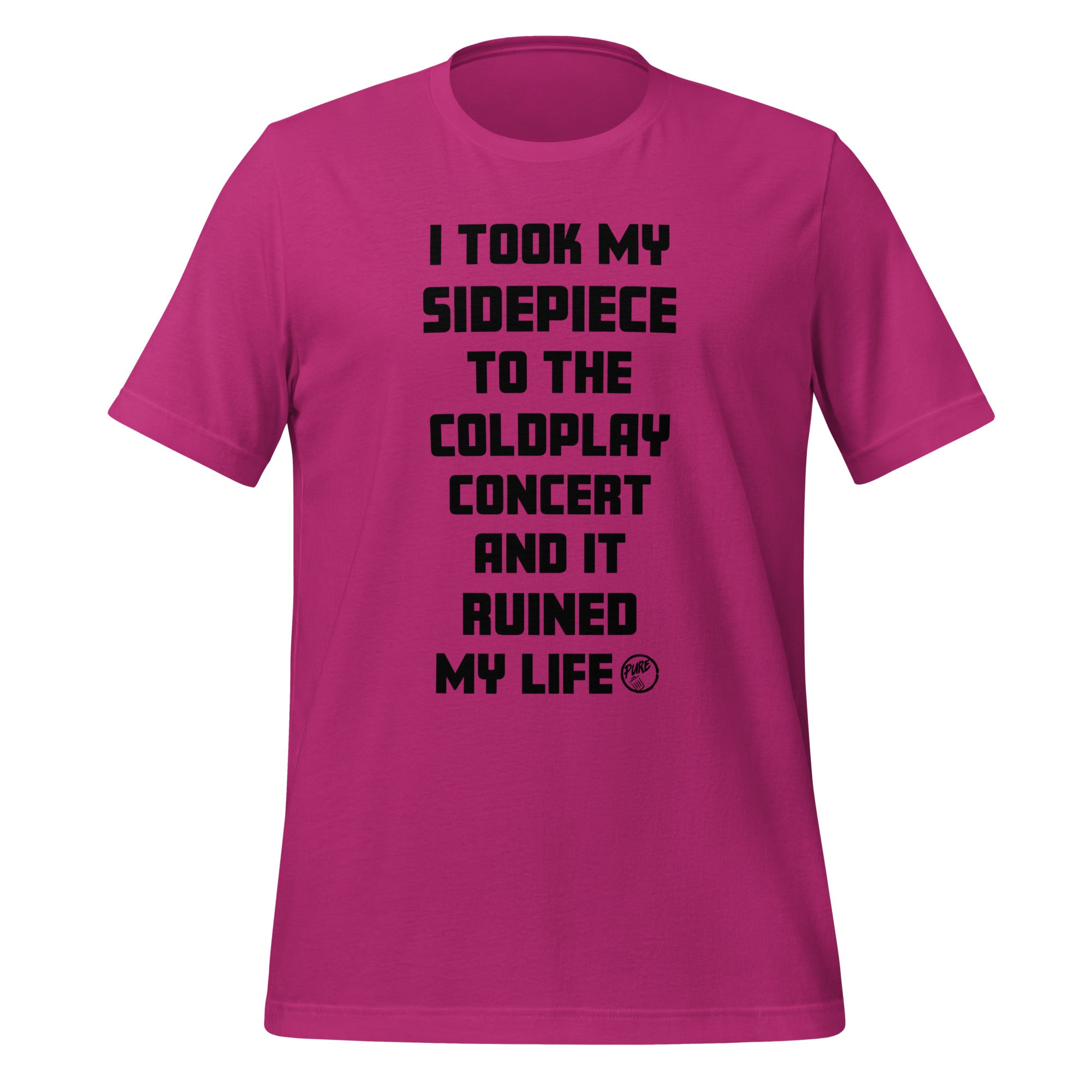 Pure Trash Coldplay Ruined My Life T-shirt uomo cotone