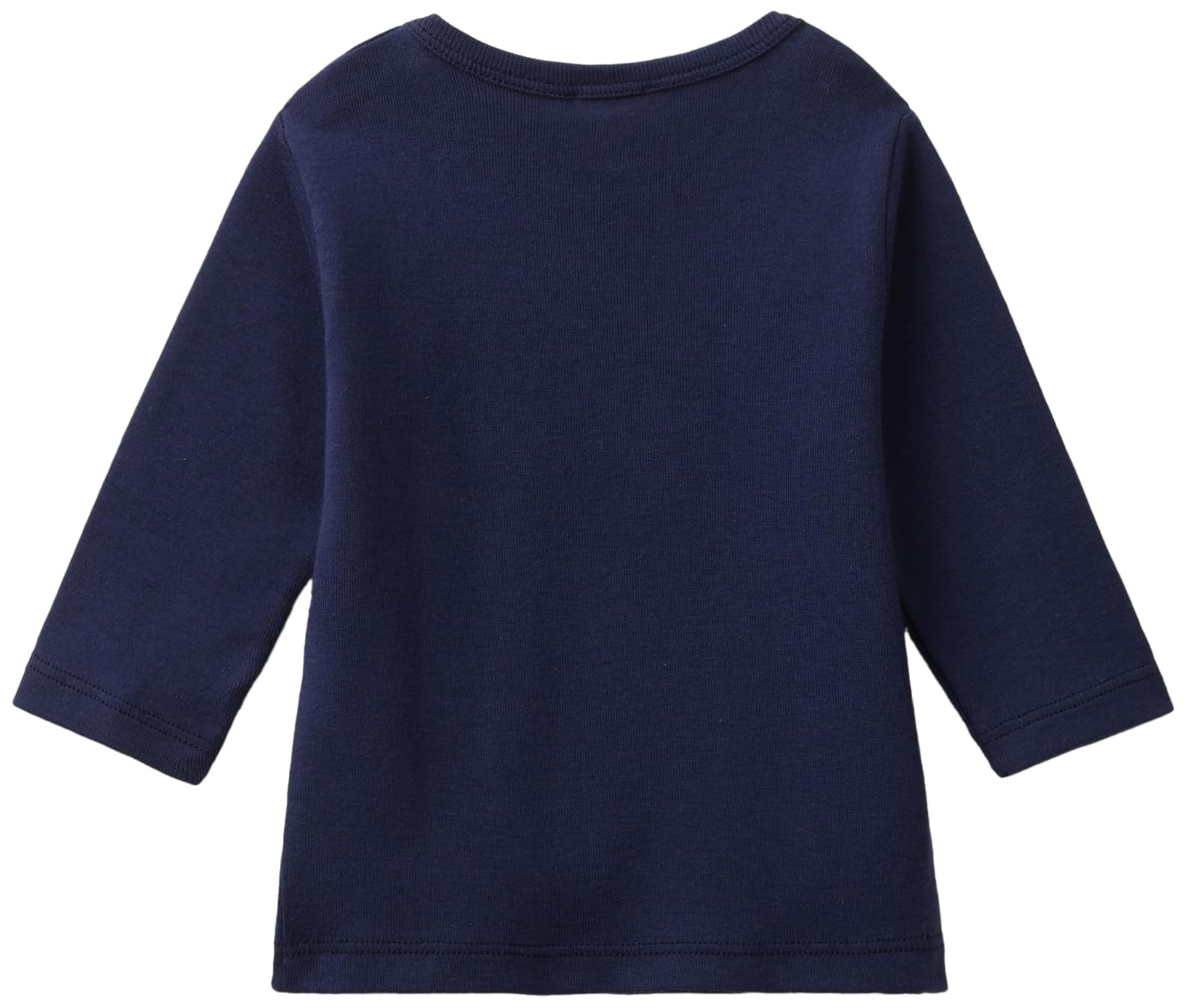 Benetton T-shirt manica lunga girocollo stampa ad acqua