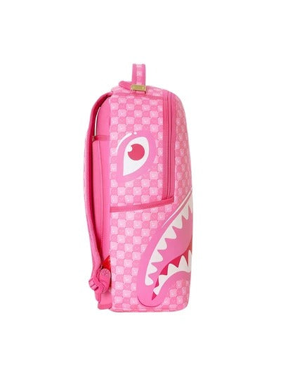 Sprayground New Check Faces 910B8715NSZ zaino rosa PVC laptop