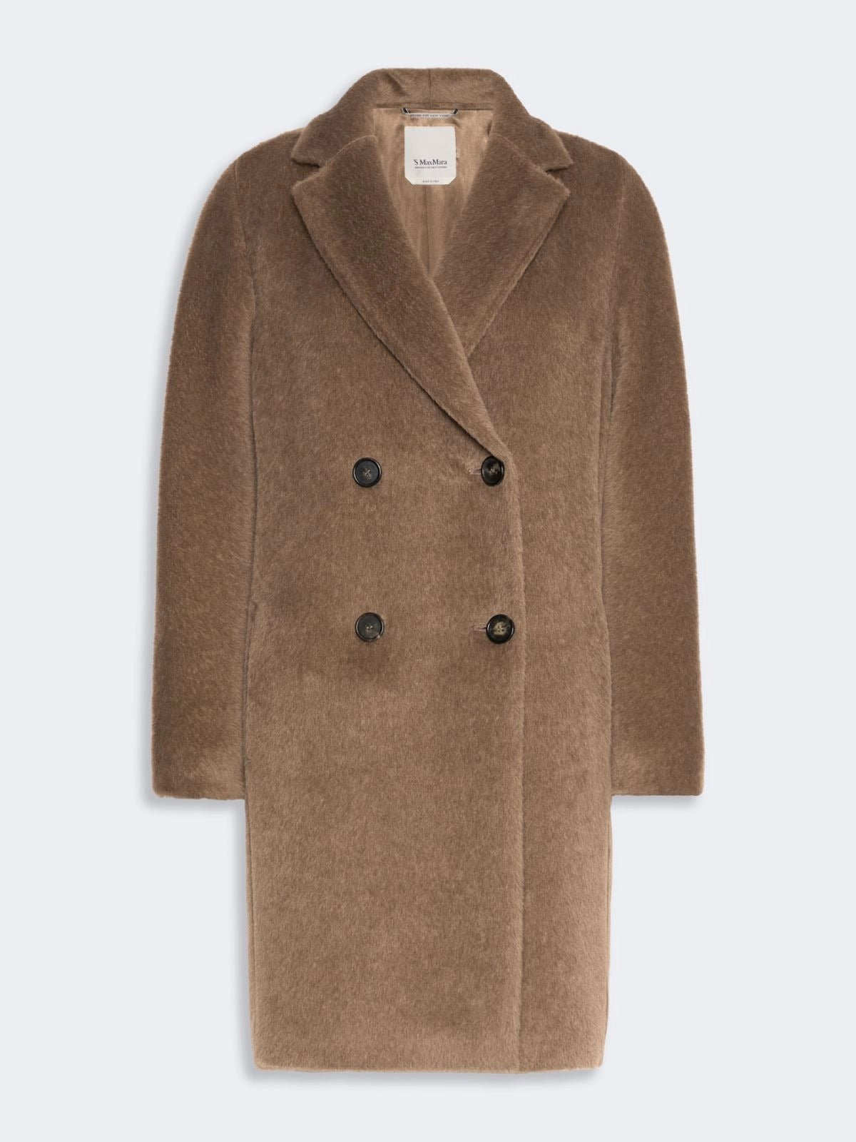 'S Max Mara Roseto SMMROSETO035 Cappotto Donna Marrone 40