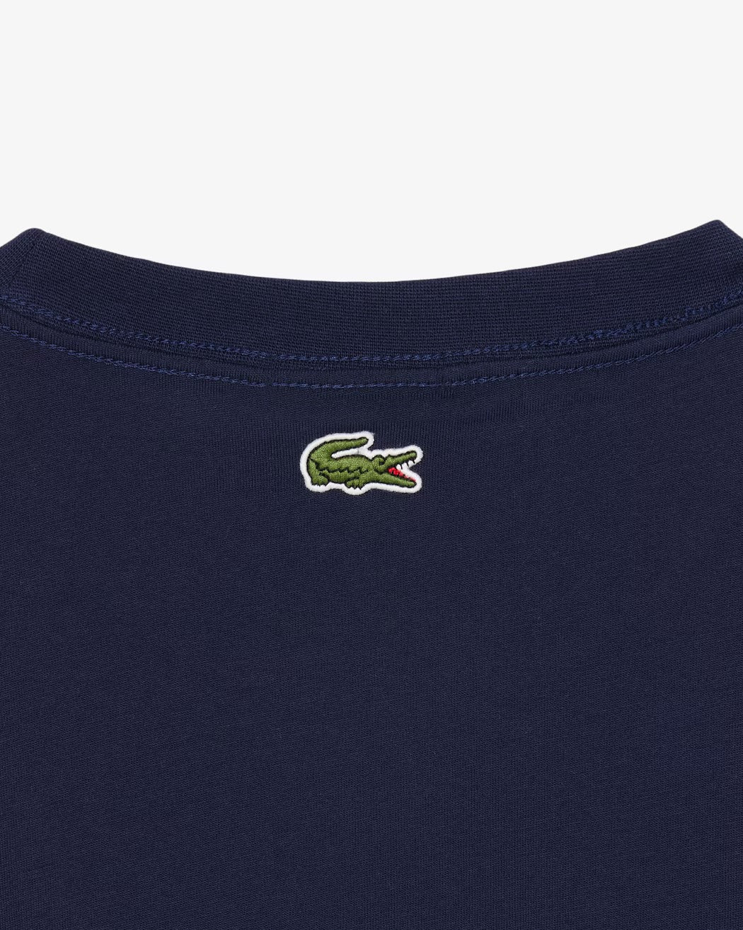 Lacoste TH0753 t-shirt cotone blu navy