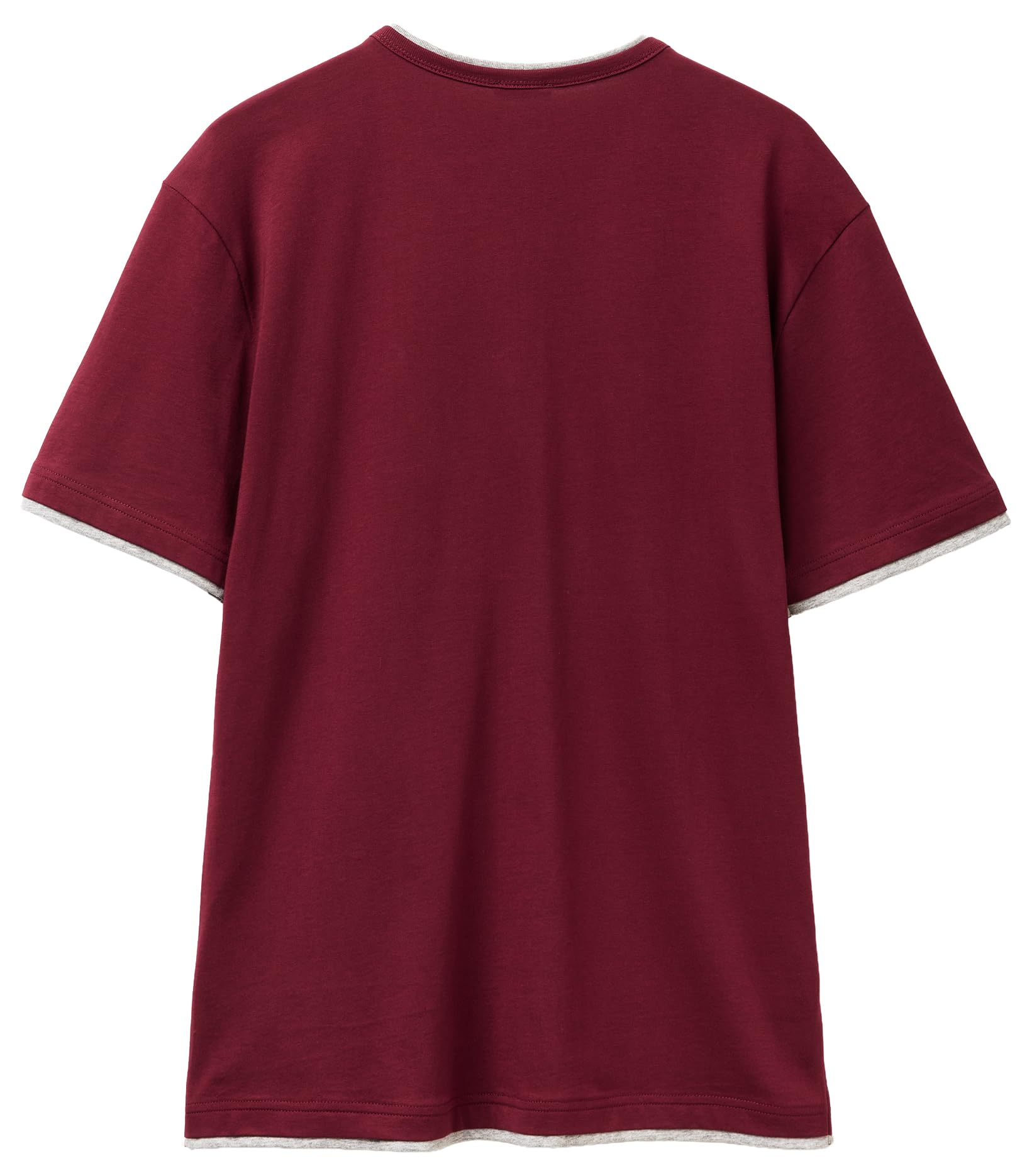 Benetton 30964M022 maglia pigiama uomo jersey serafino taglia M