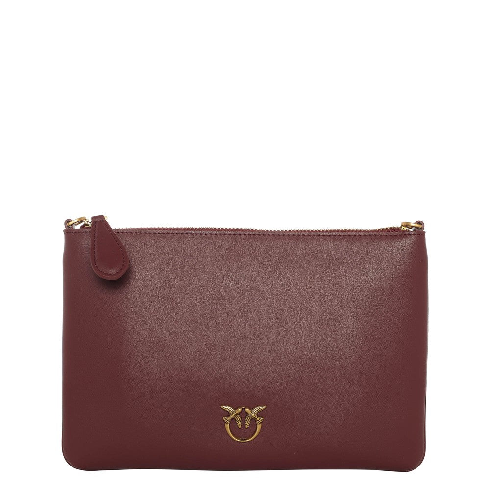 Pinko 100455-A0F1 Flat Classic borsa pelle ribes