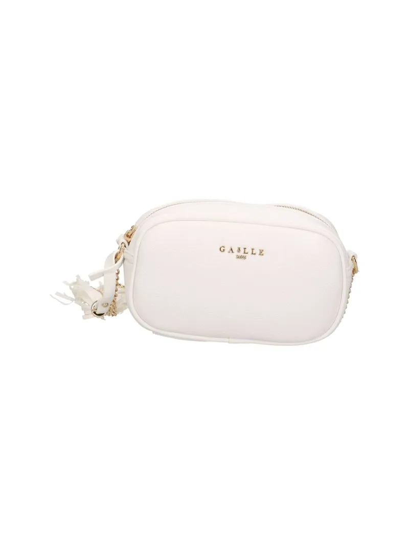 Gaelle Paris GAACW03053 Mini Camera Bag Donna Bianco