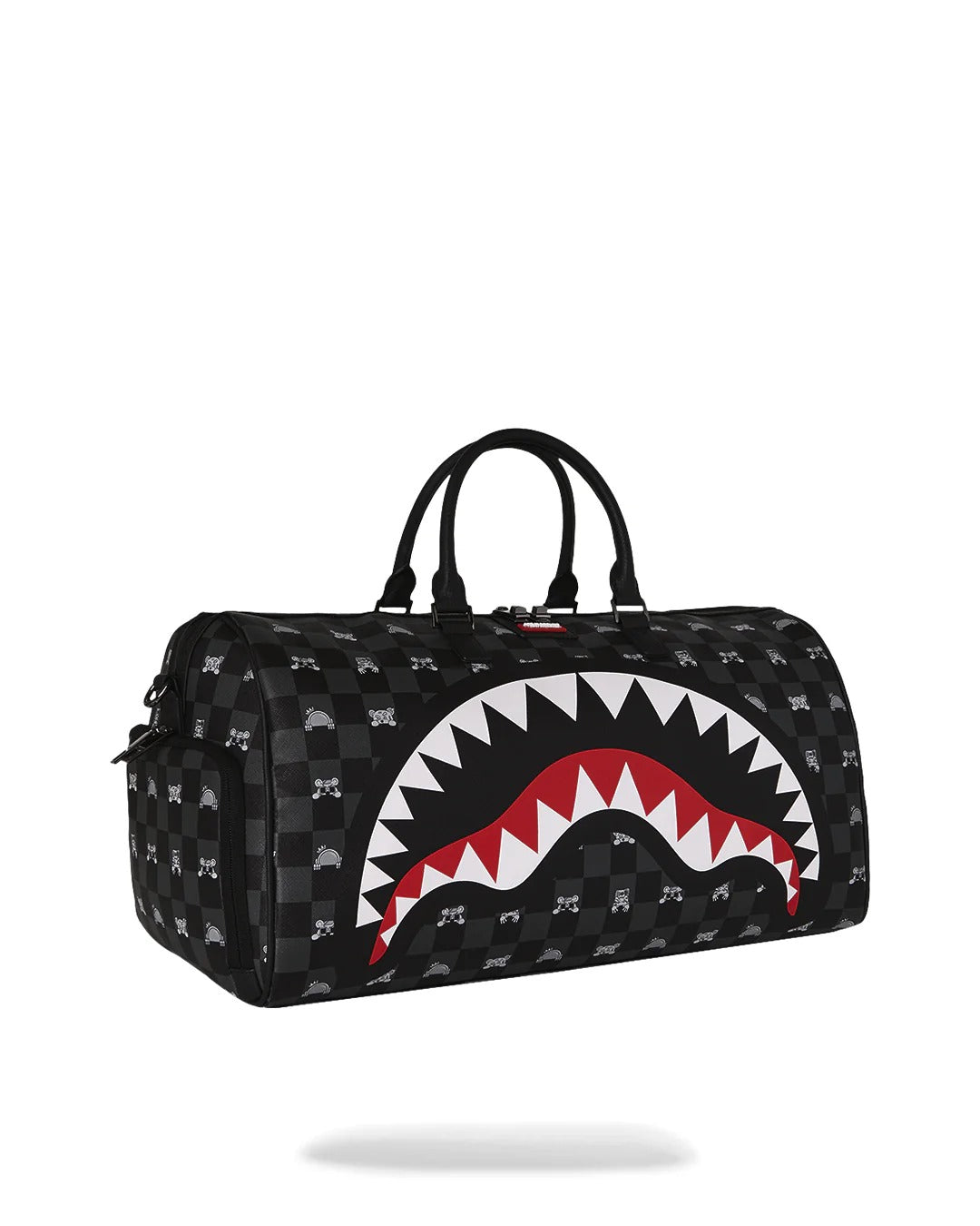 Sprayground Peeking Character Check 910D8910NSZ Borsone Nero Grigio