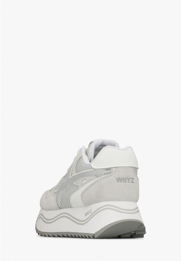 W6YZ Deva W 2017405 sneakers donna grigio argento