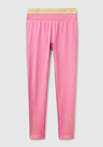 Benetton Leggings Donna seamless alla caviglia monogram