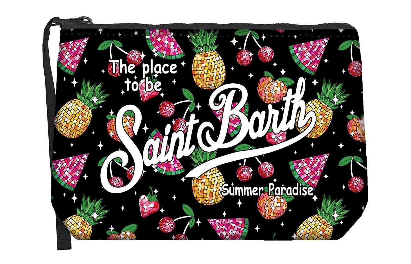 MC2 Saint Barth Aline 00634L Pochette Nero Disco Fruits