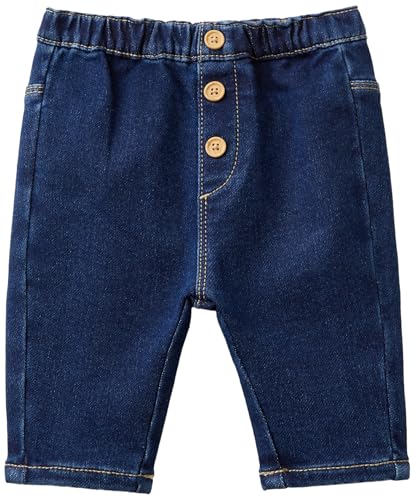 Benetton 44LGAF014 Pantalone Denim Felpa Taglia 56