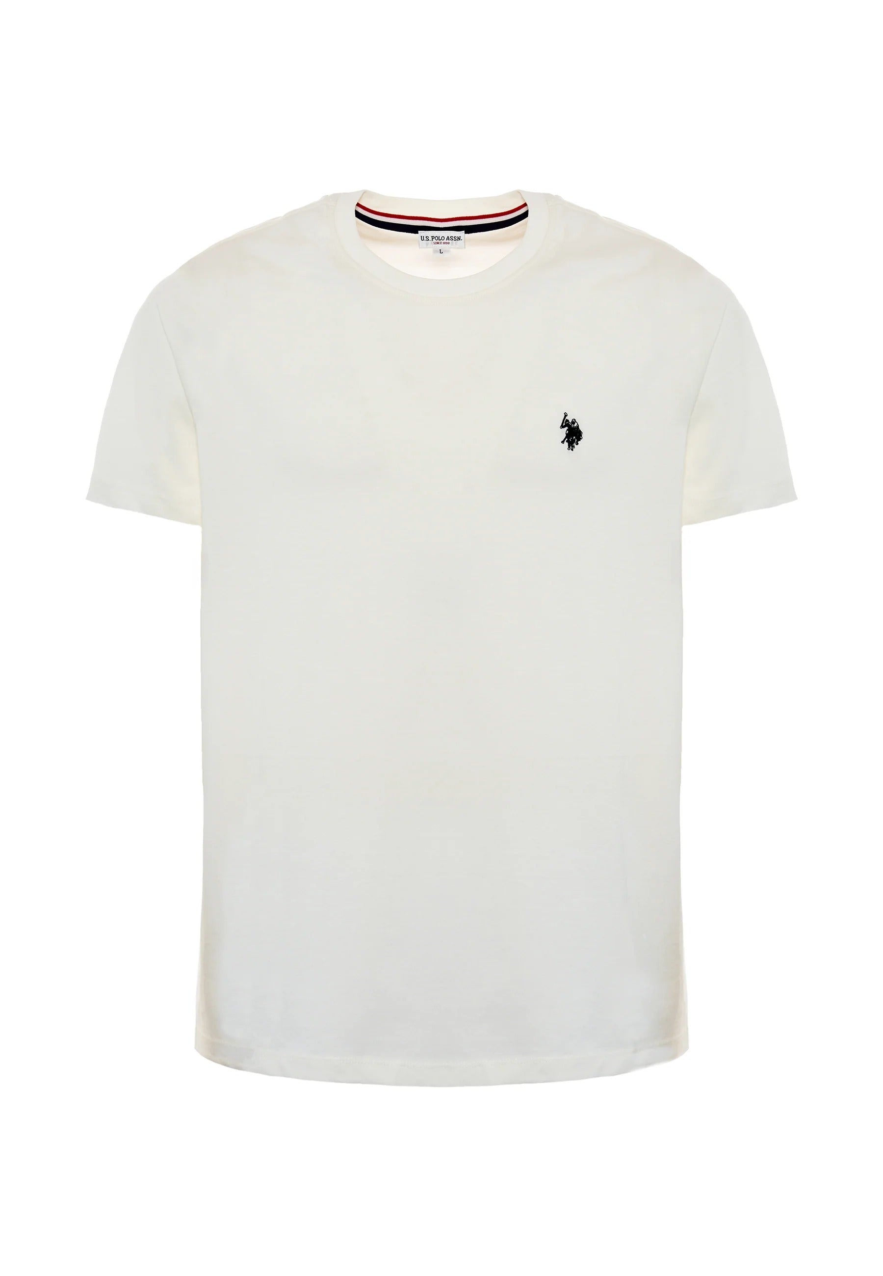 U.S. Polo Assn. Mick Basic US43154015 t-shirt uomo bianca
