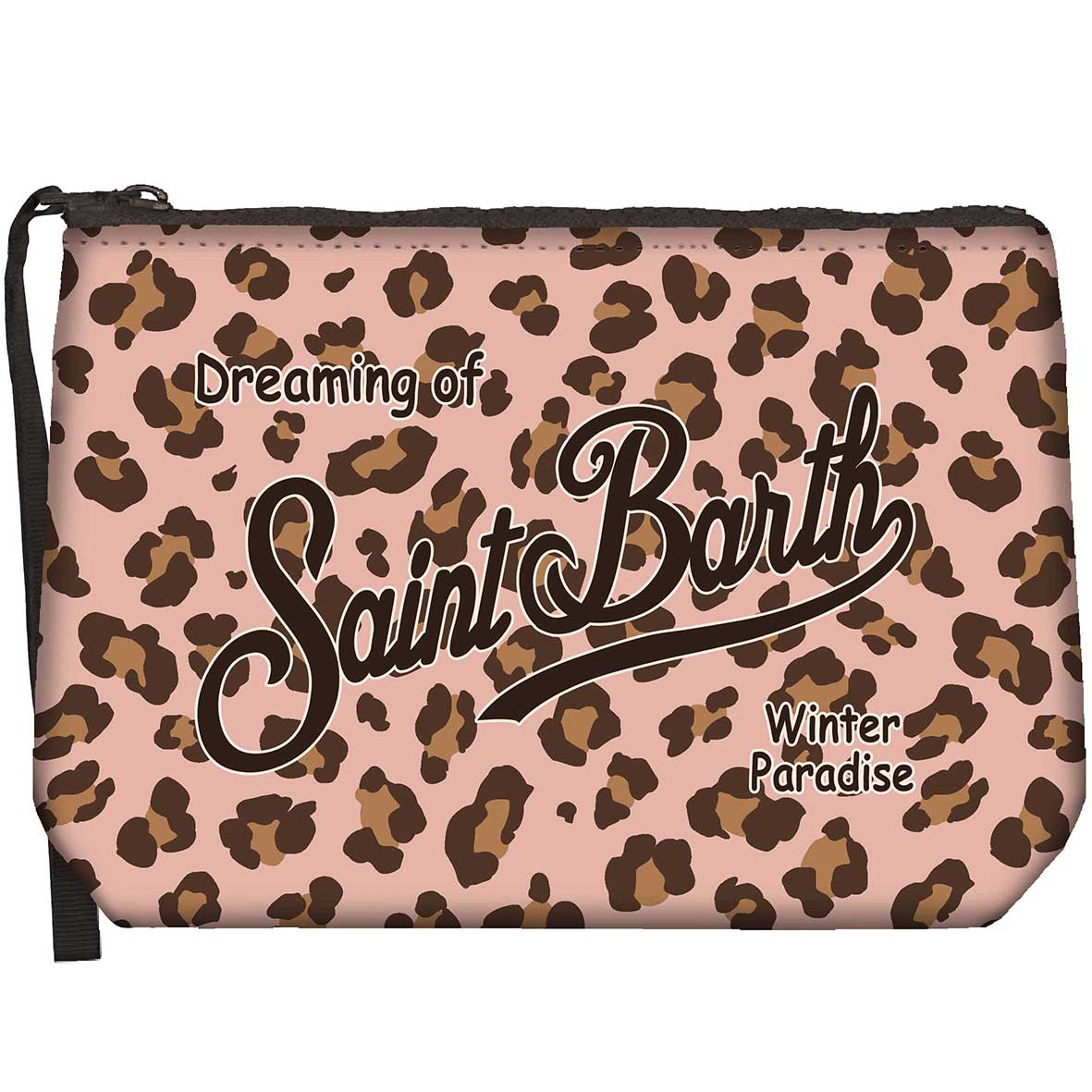 MC2 Saint Barth Aline W pochette rosa leopardo scuba