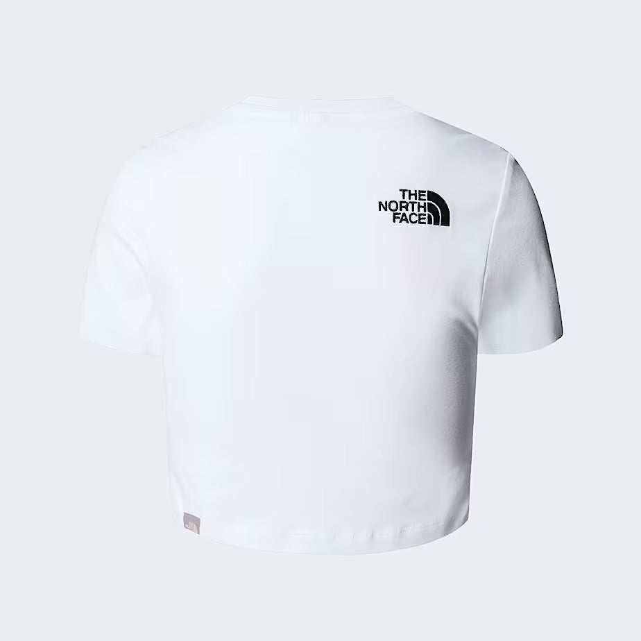 The North Face NF0A55AO T-Shirt Donna Tnf White Cropped
