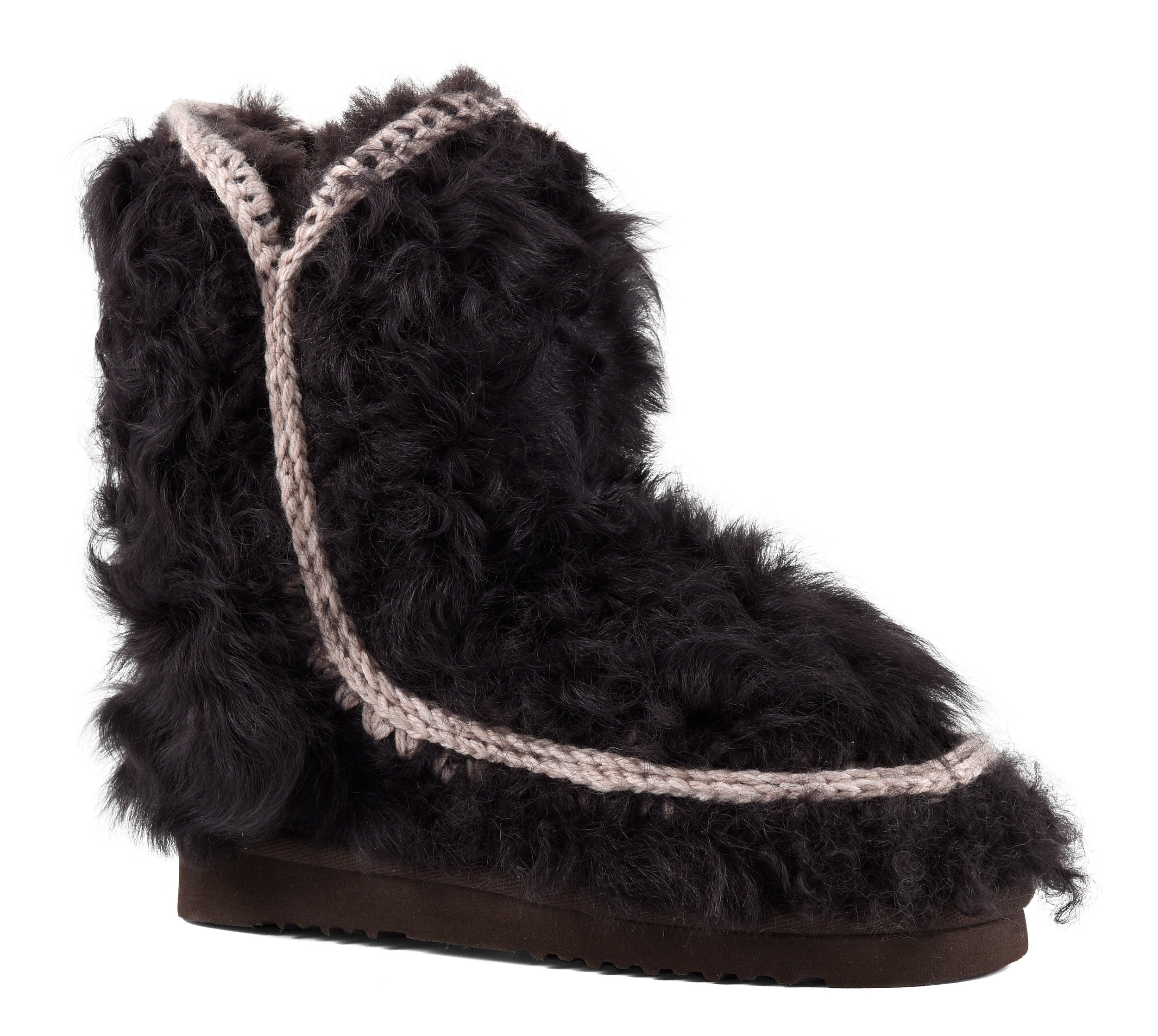 Mou Eskimo 24 FW1010770M Stivaletto Mocha Montone