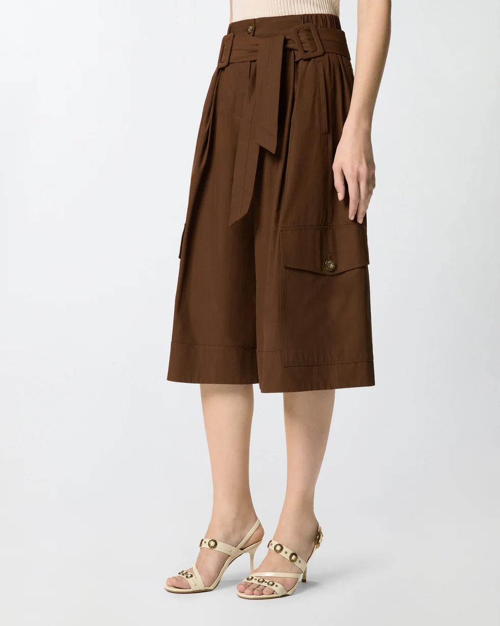 Pinko Patricia 106152A2ER bermuda donna Marrone