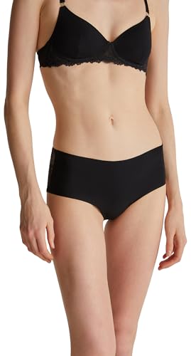 Benetton Coulotte 3LEG1S02I slip nero XS microfibra pizzo