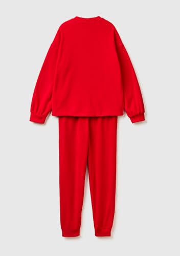 Benetton 3I473P04F Set Pigiama Donna XXS Pile Disney