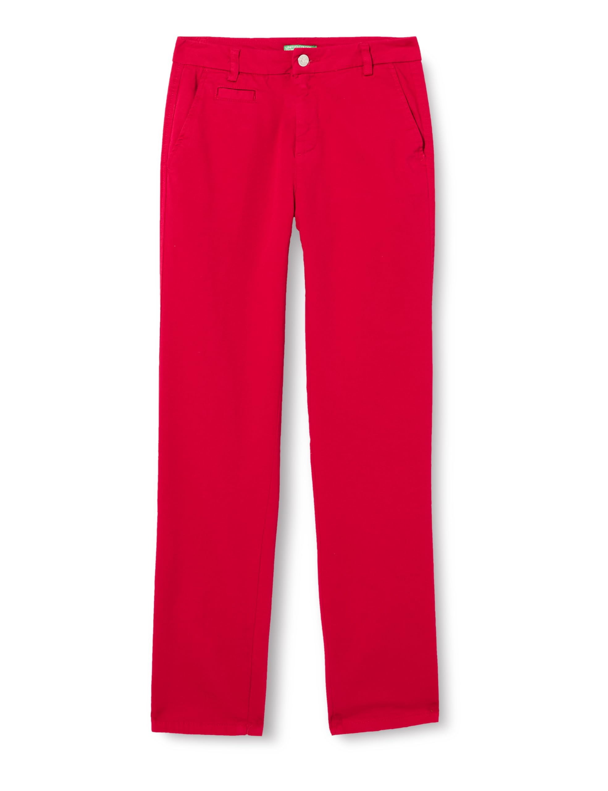 Benetton 4gd7df061 pantaloni donna avio 38 chino slim