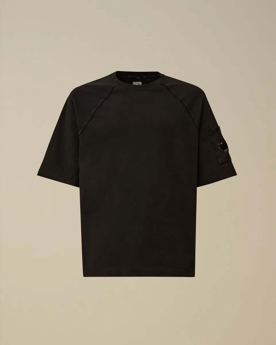 C.P. Company 20CMSS034A Felpa Uomo Black Cotone