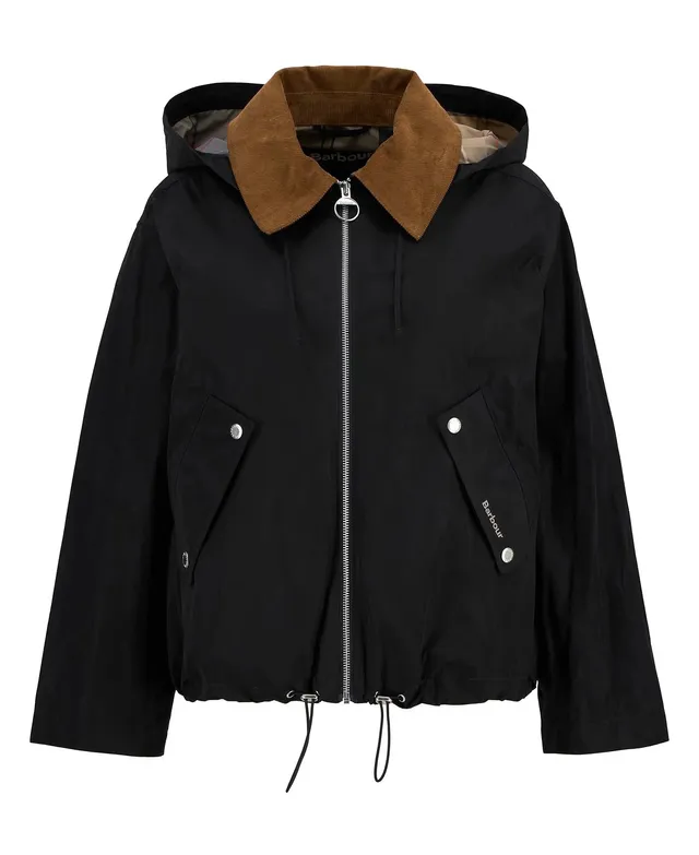 Barbour Weaver LSP0307 giacca donna nero antipioggia