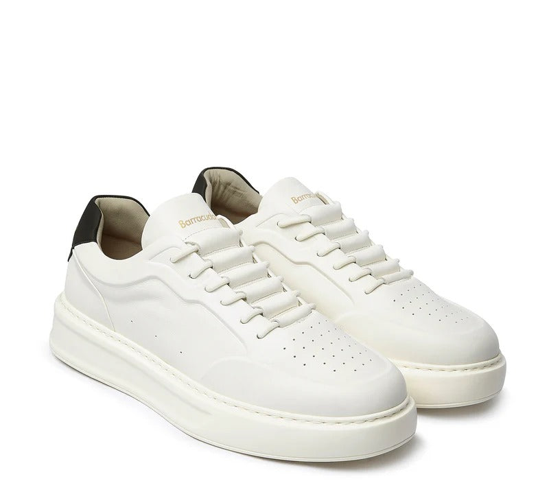 Barracuda BU3510 Sneaker Slip-On Bianco Nero