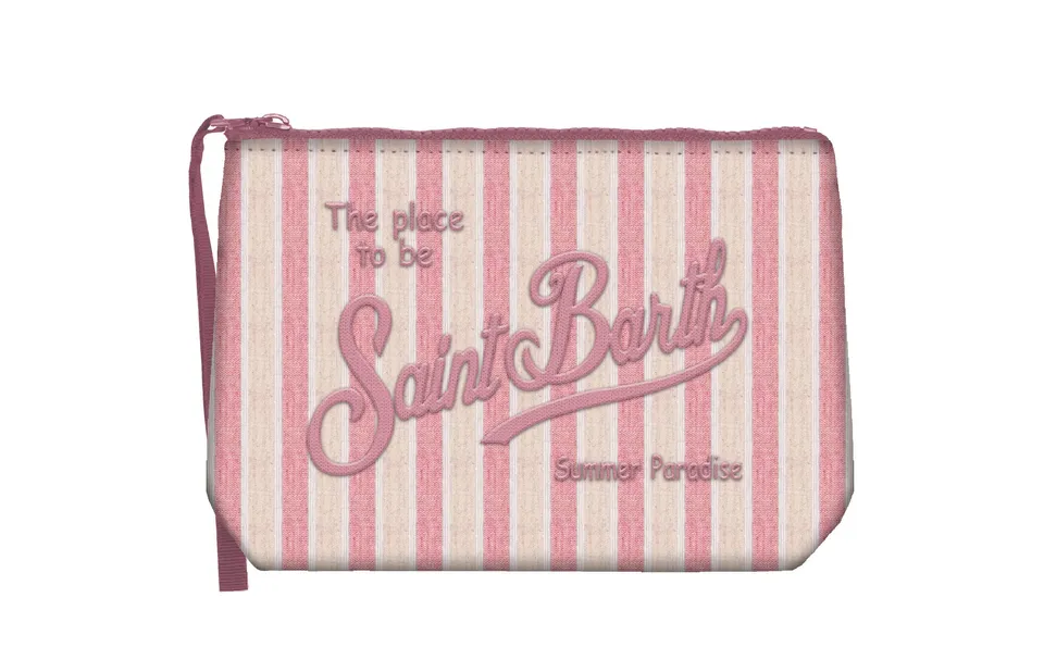 MC2 Saint Barth Aline Cotton 00239L pochette rosa righe
