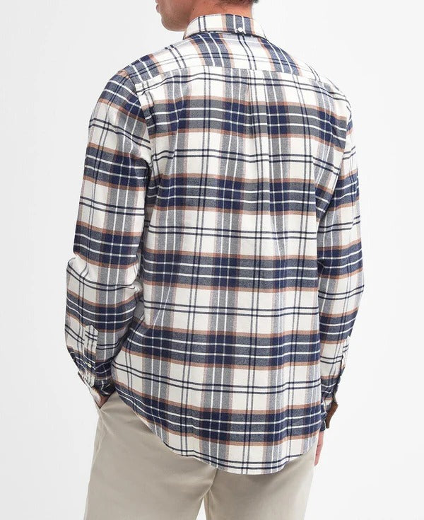 Barbour Portdown MSH5035 Camicia Uomo Ecru Check
