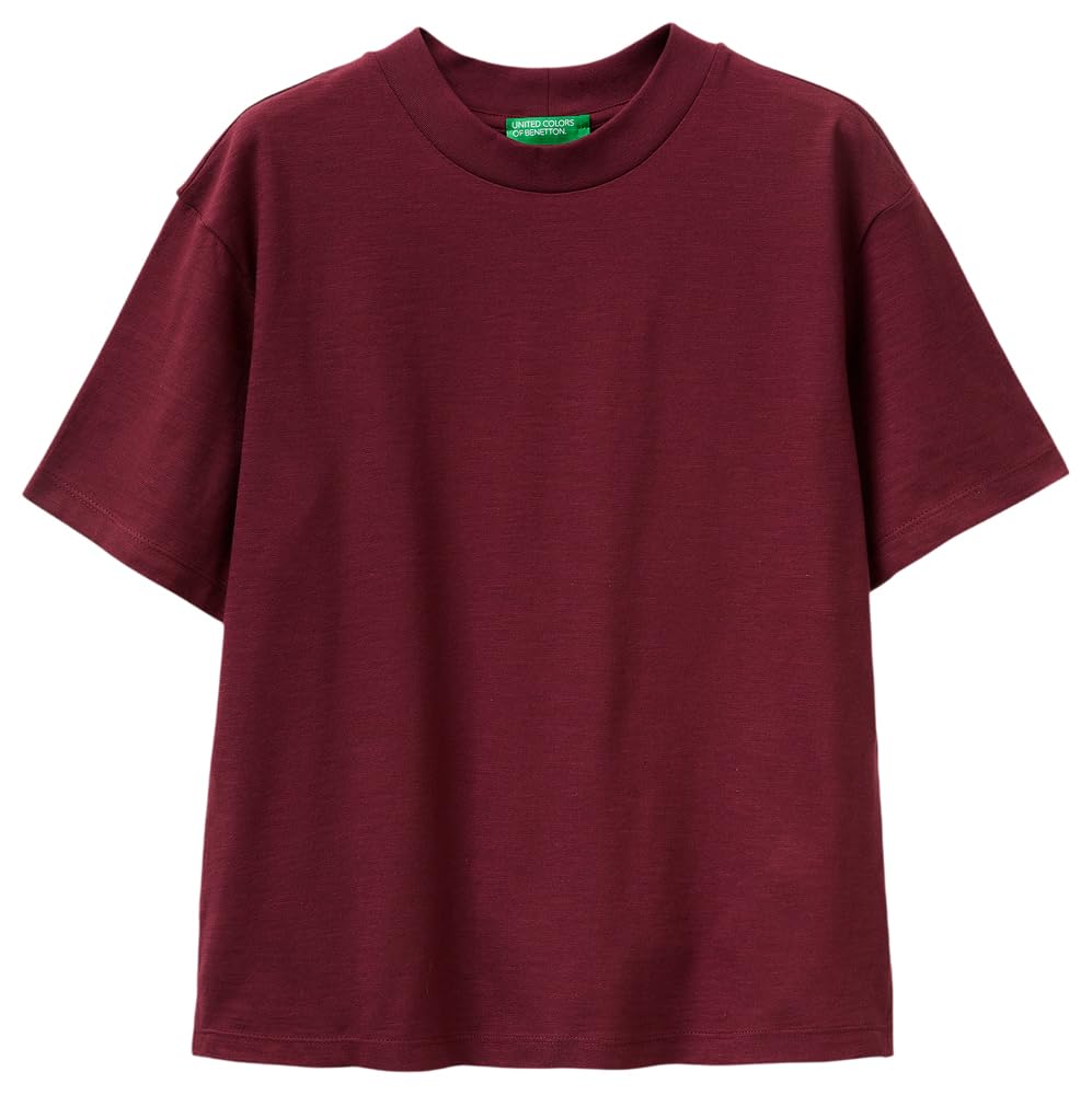 United Colors of Benetton 3BVXD10BY T-shirt Donna Marrone