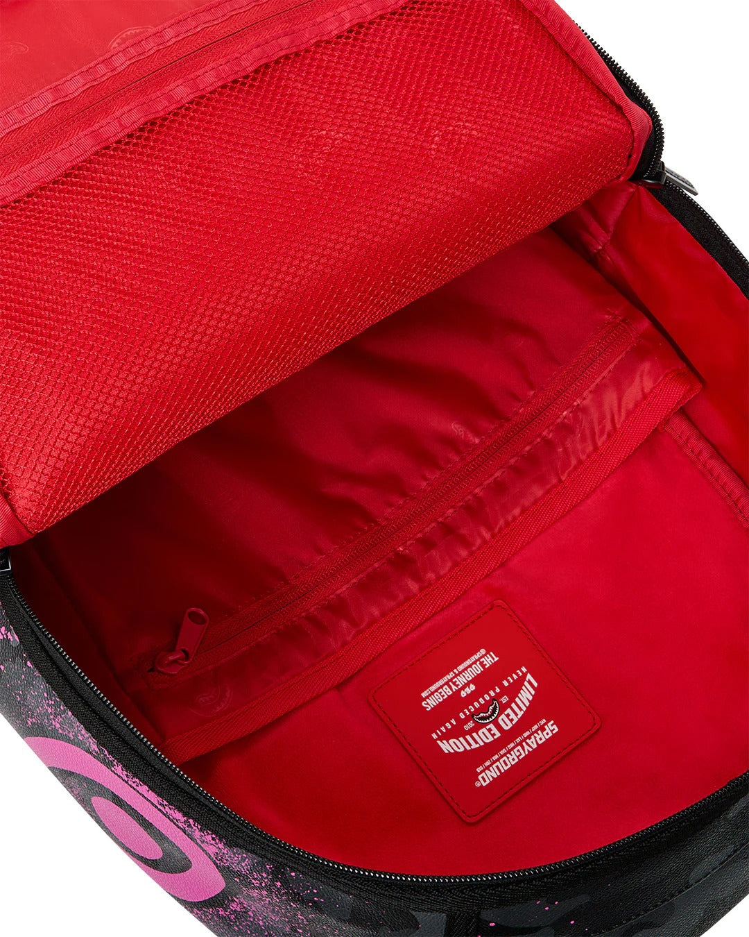 Sprayground Snoopy Pink Stencil zaino 910B8781NSZ nero rosa
