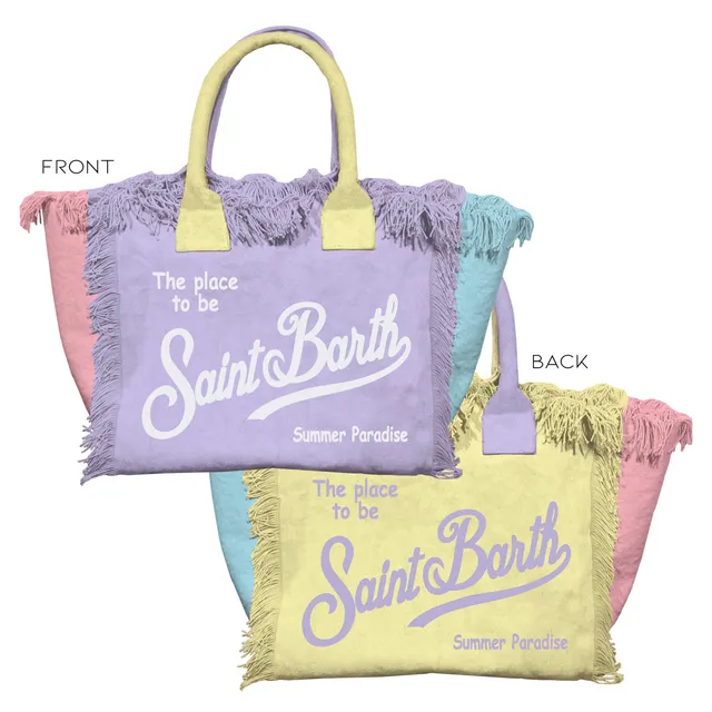 MC2 Saint Barth Colette 02576L borsa donna multicolor canvas