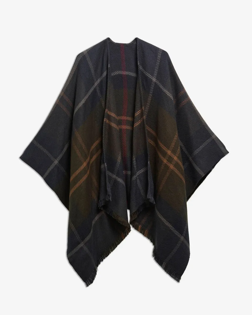 Barbour Blair Serape LSC0502 scialle donna tartan