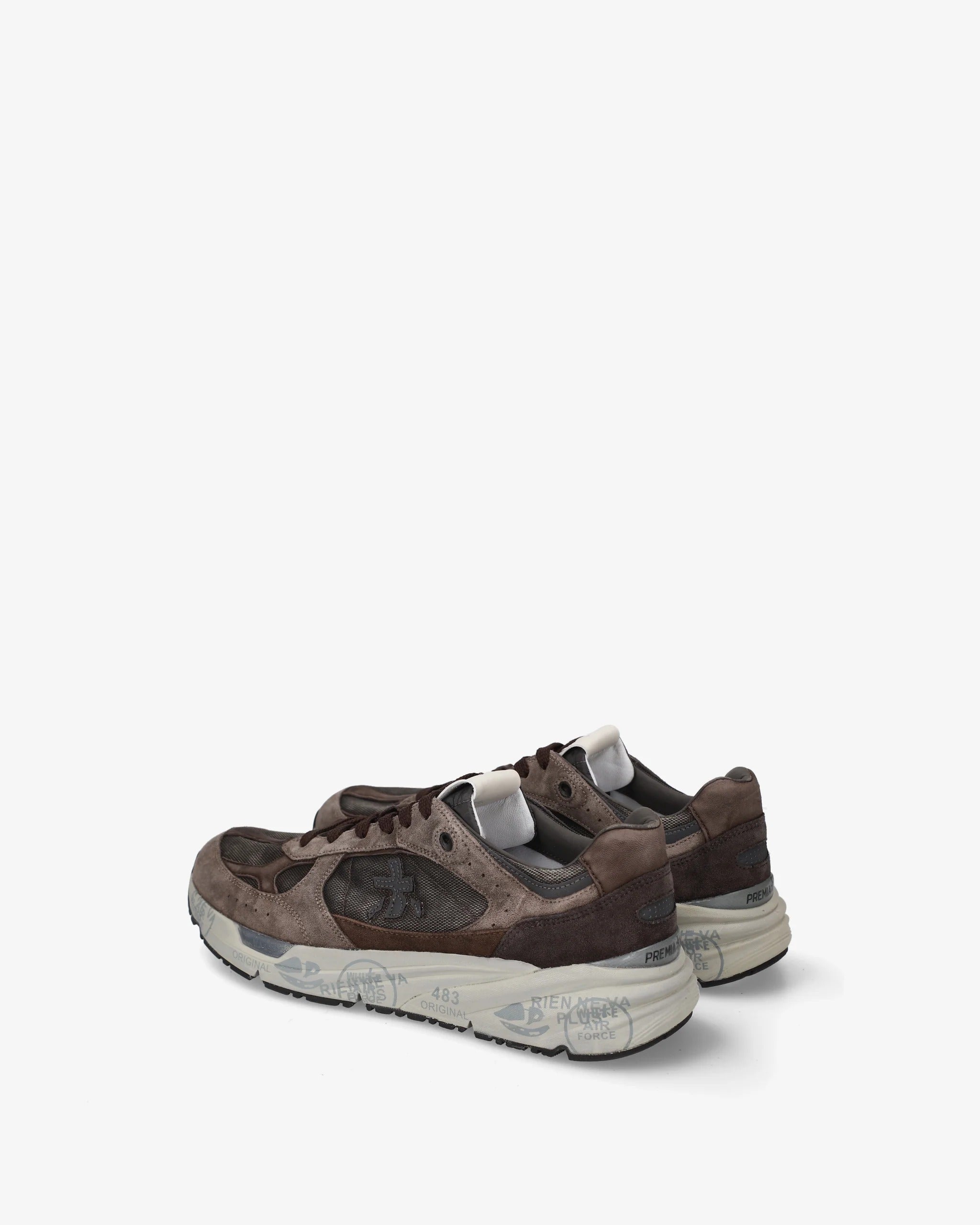 Premiata Mase MASE8421 Sneaker Uomo Marrone Mesh