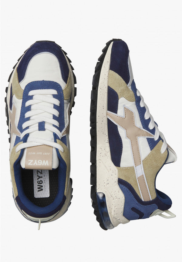 W6YZ Breeze 3-M 2018612 06 sneaker navy bianco beige