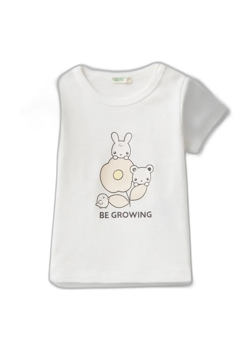 Benetton T-shirt Bimba 3i9wa1045 cotone taglia 50