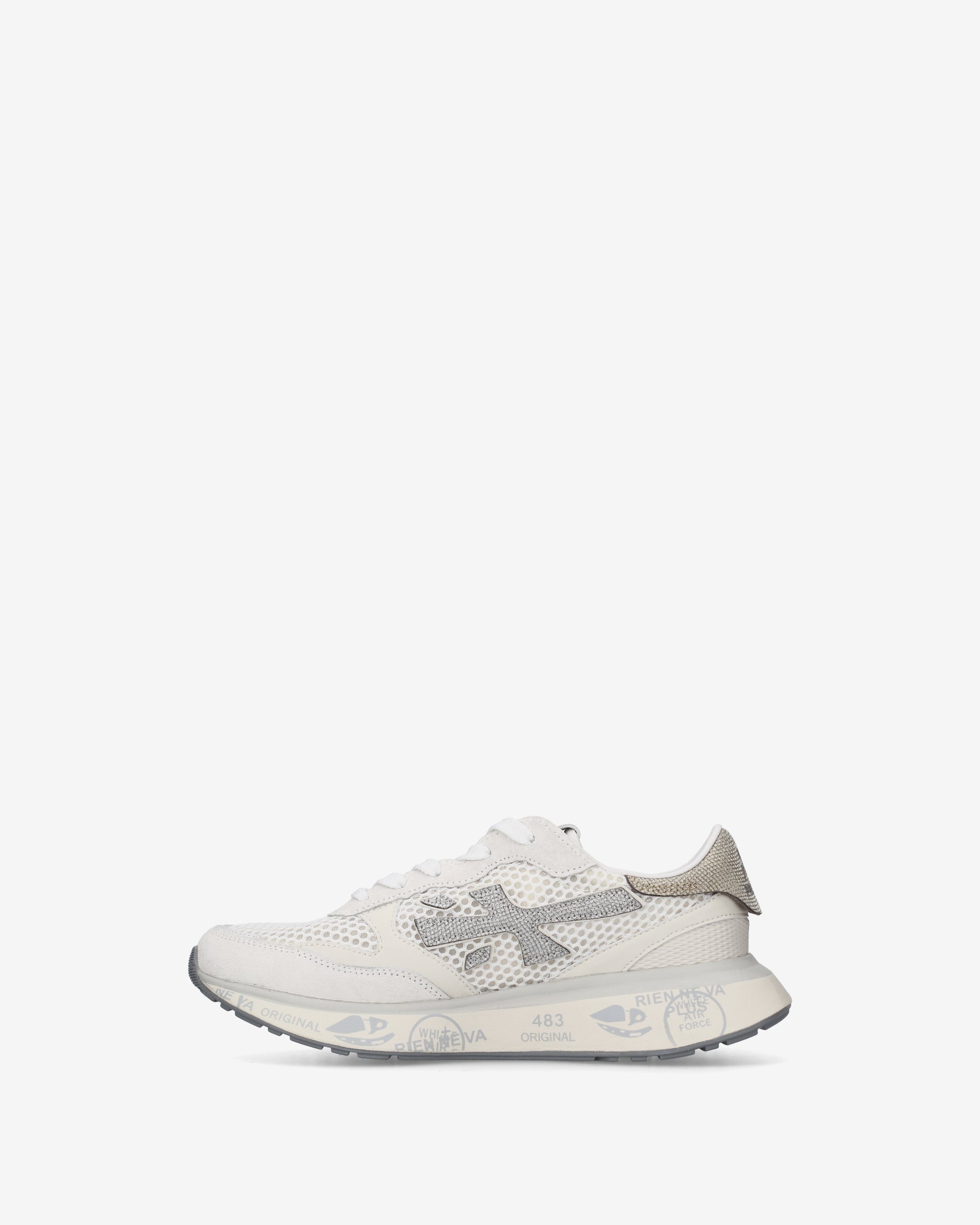 Premiata Lauryn 8186 sneakers Bianco Grigio