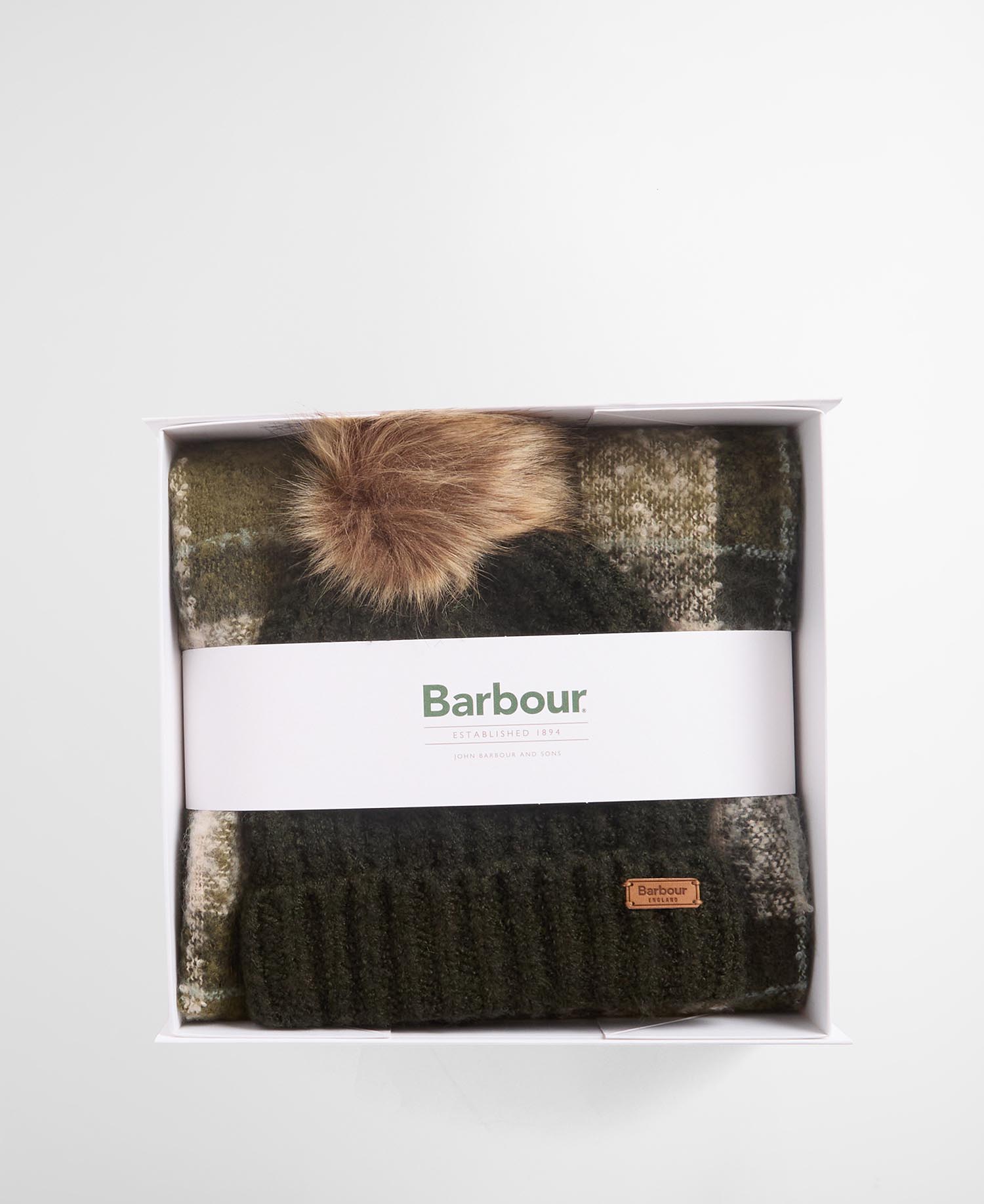 Barbour Saltburn LGS0077 Set Donna Ancient Loden Pon Pon