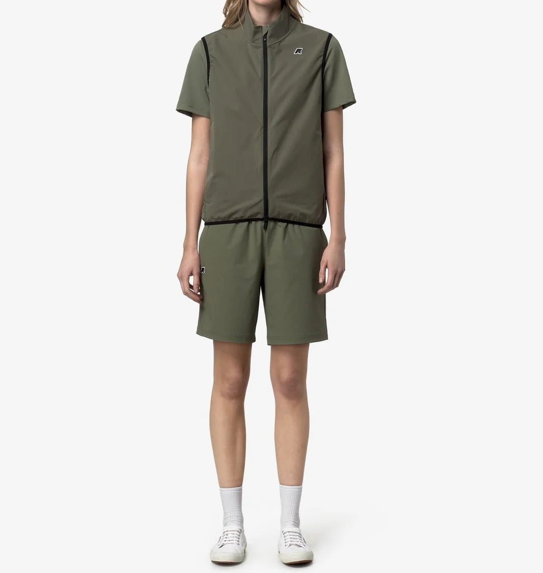 K-Way Nesilier Travel K8151VW Shorts Green Lichen