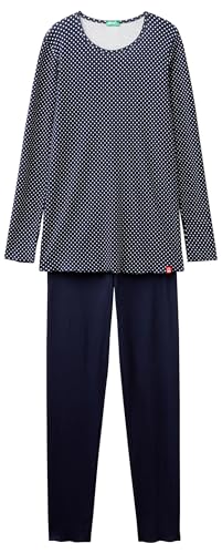 Benetton 36g93p03c Set Pigiama Donna L in Costina