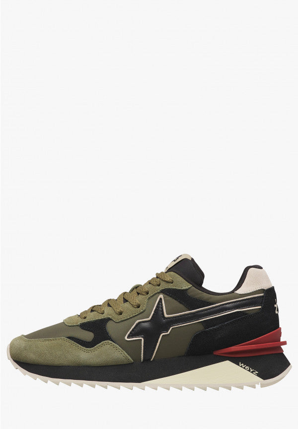 W6YZ Yak-M 2015185 25 sneakers uomo militare