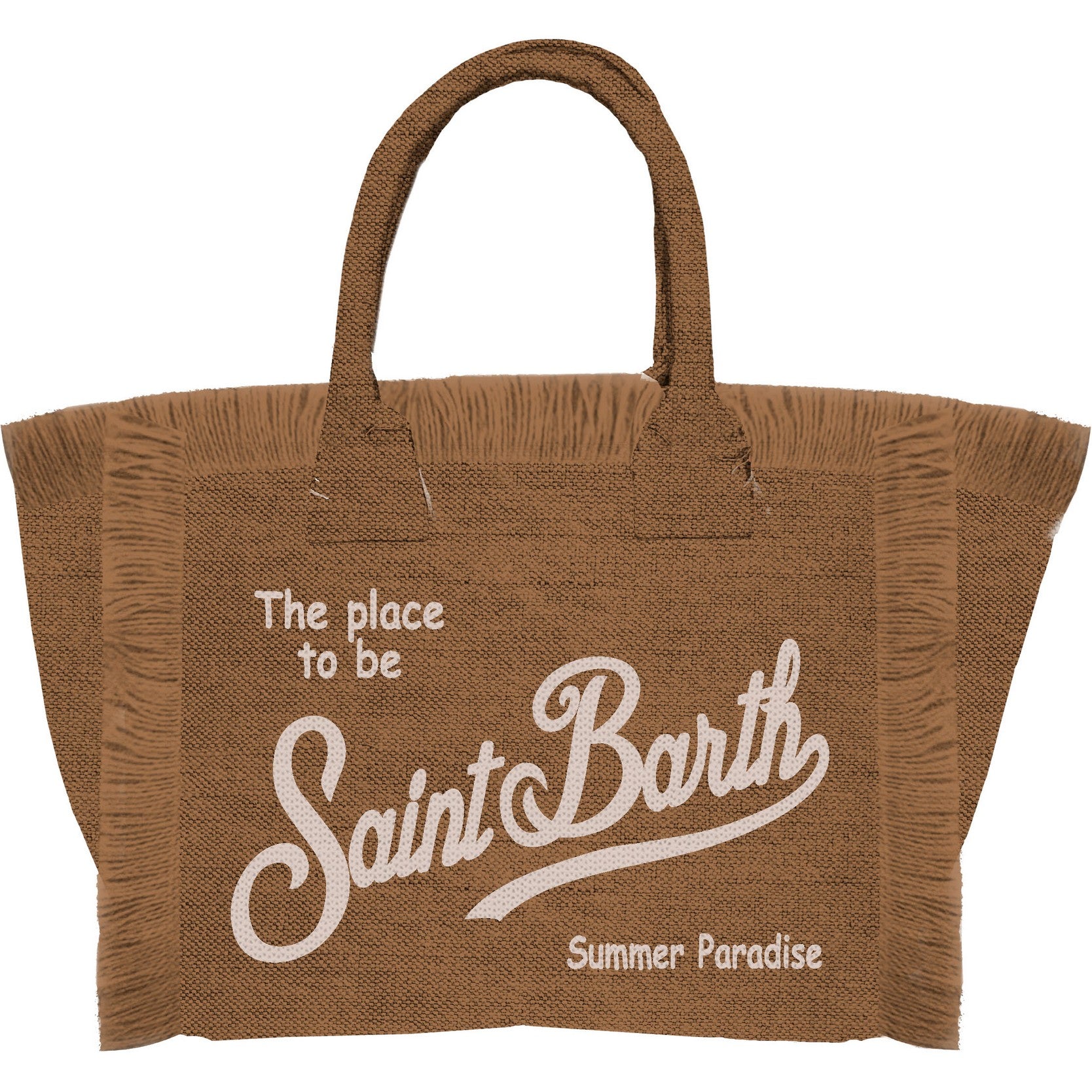 MC2 Saint Barth Vanity Linen 00396L borsa marrone