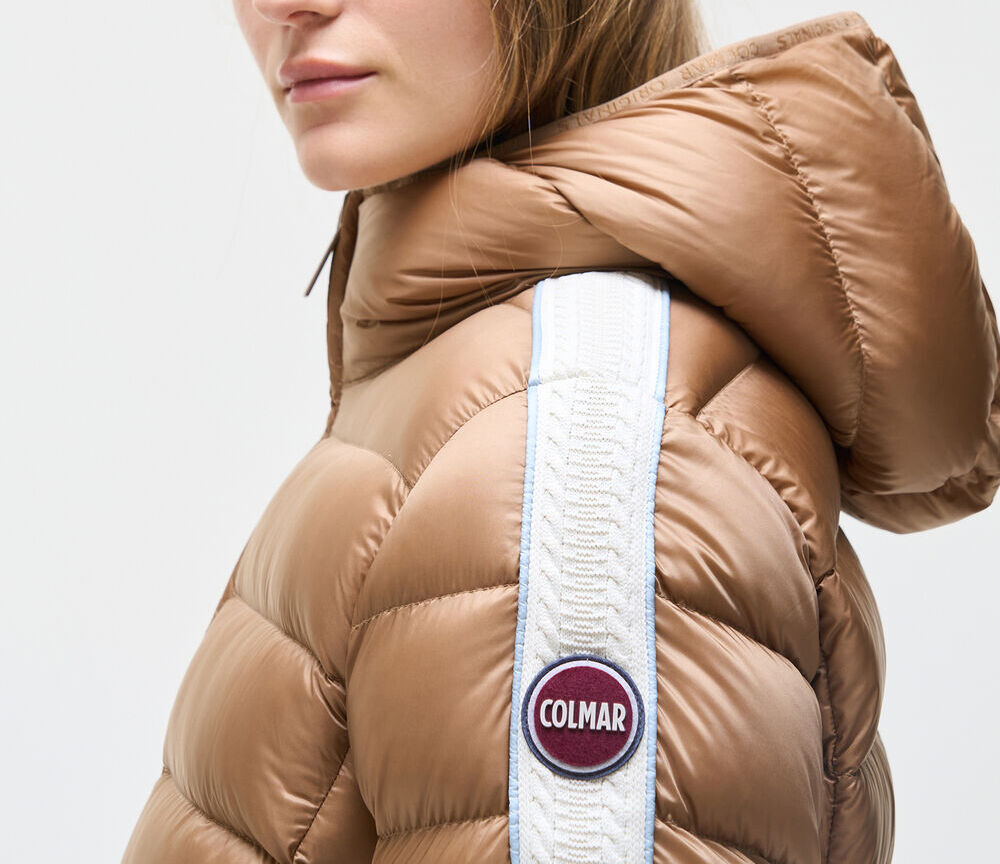 Colmar 22000022 Piumino Donna Beige Marrakech Nylon