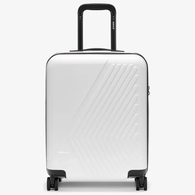 K-Way Eudoxie K4125ZW Trolley Cabina Bianco 39L