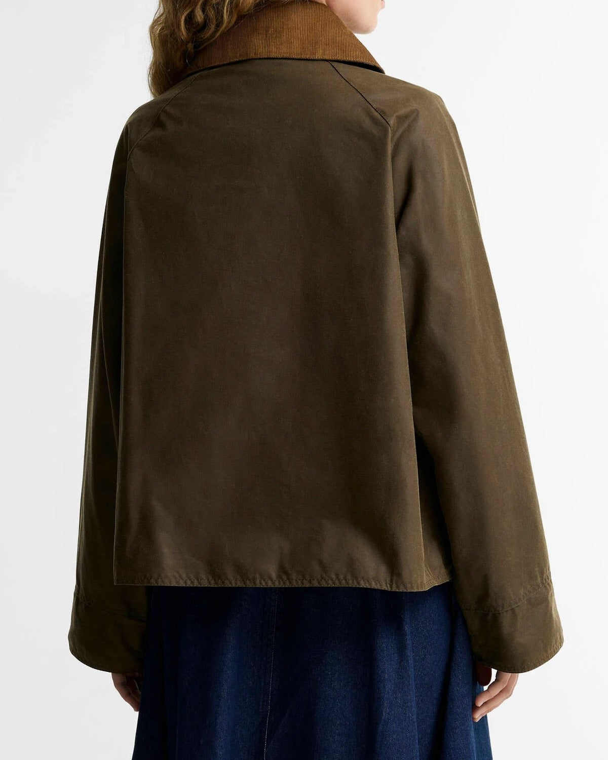 Barbour Modern Spey giacca donna beech cerata Icons