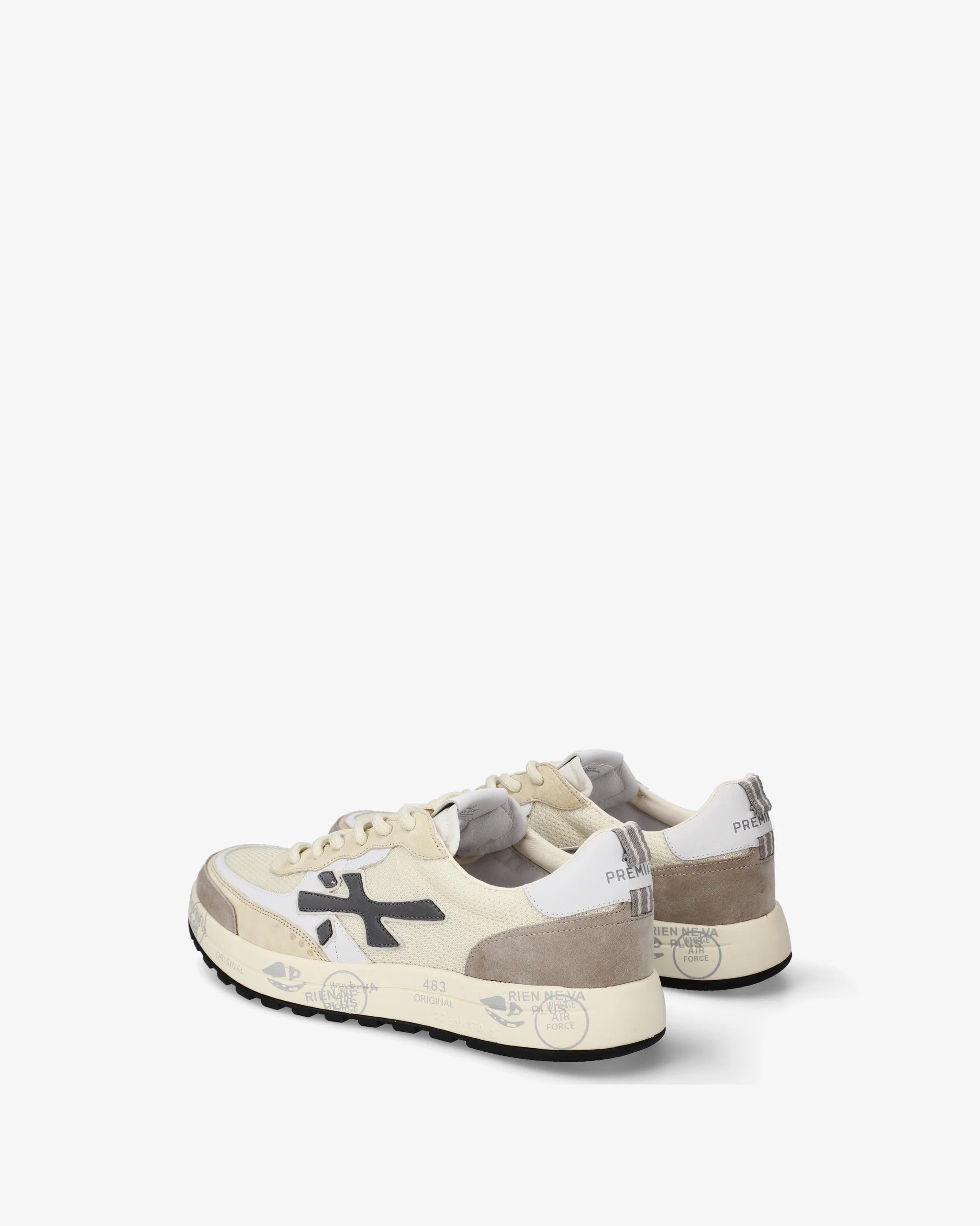 Premiata Nous 8064 sneakers uomo beige nylon