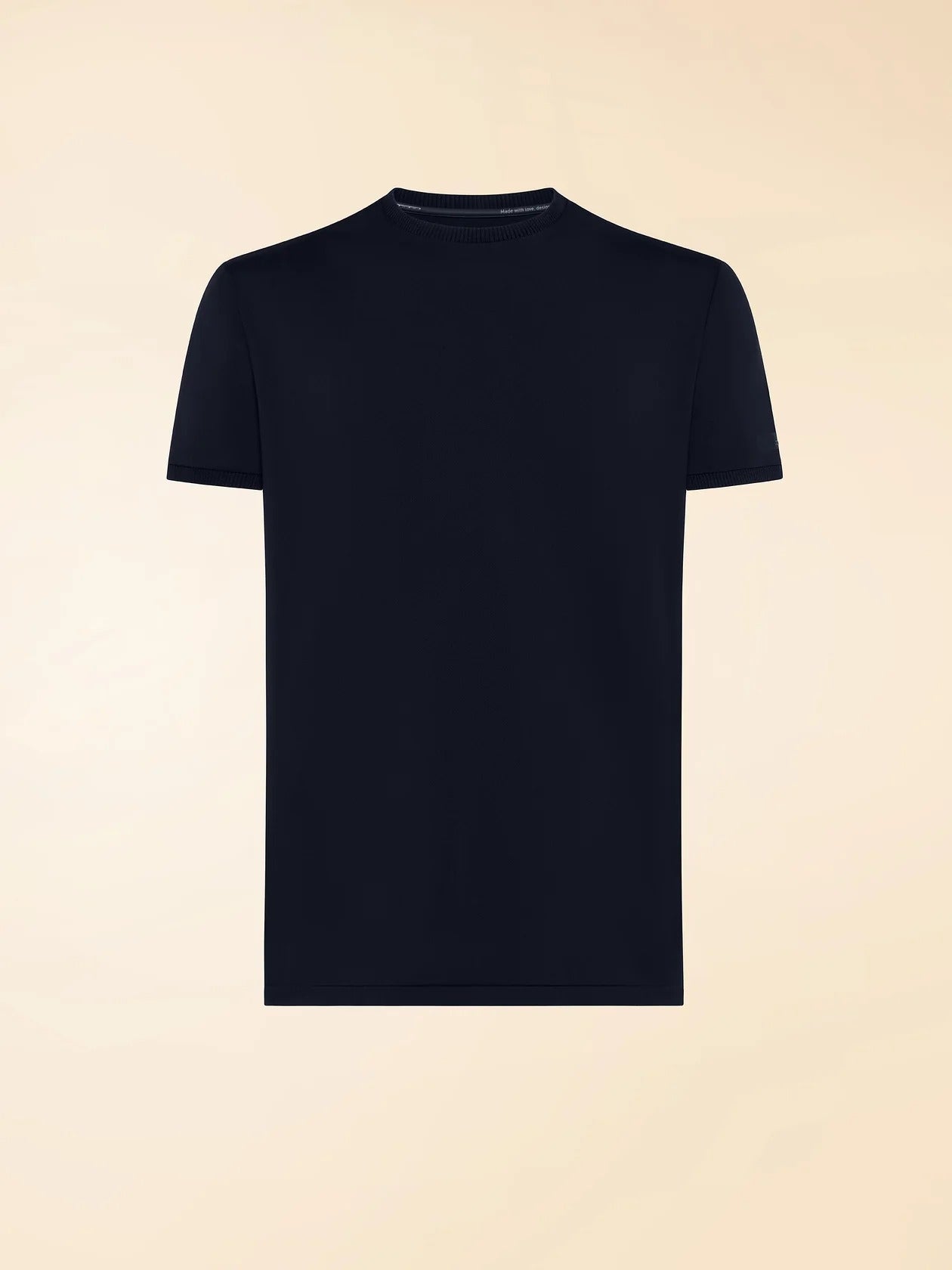 RRD 26206 T-Shirt Uomo Blue Black Oxford Stretch