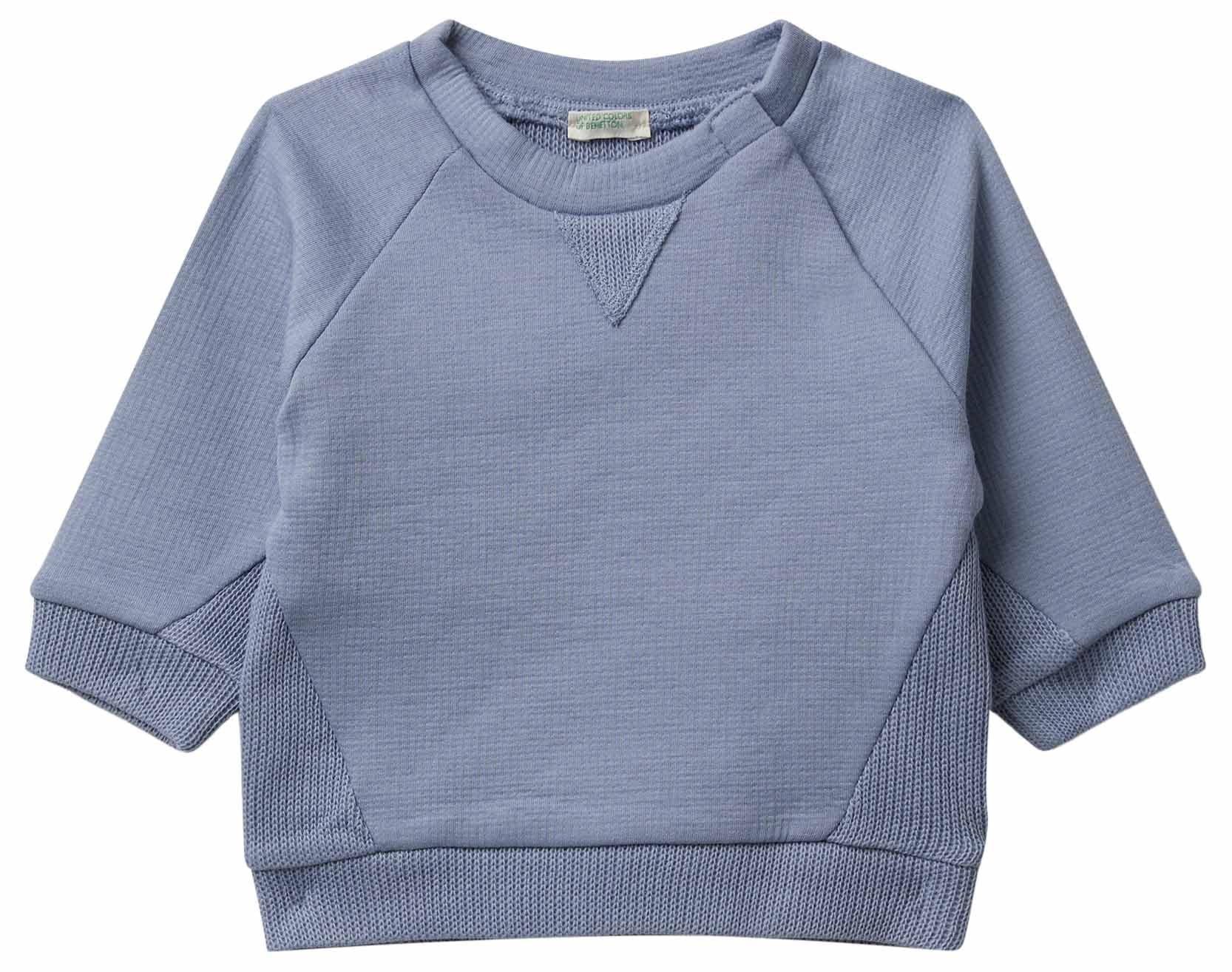United Colors of Benetton Maglia Tuta Bimbo Felpa 62 cotone bio