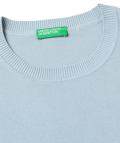Benetton Maglia Donna Girocollo Manica Corta Regular