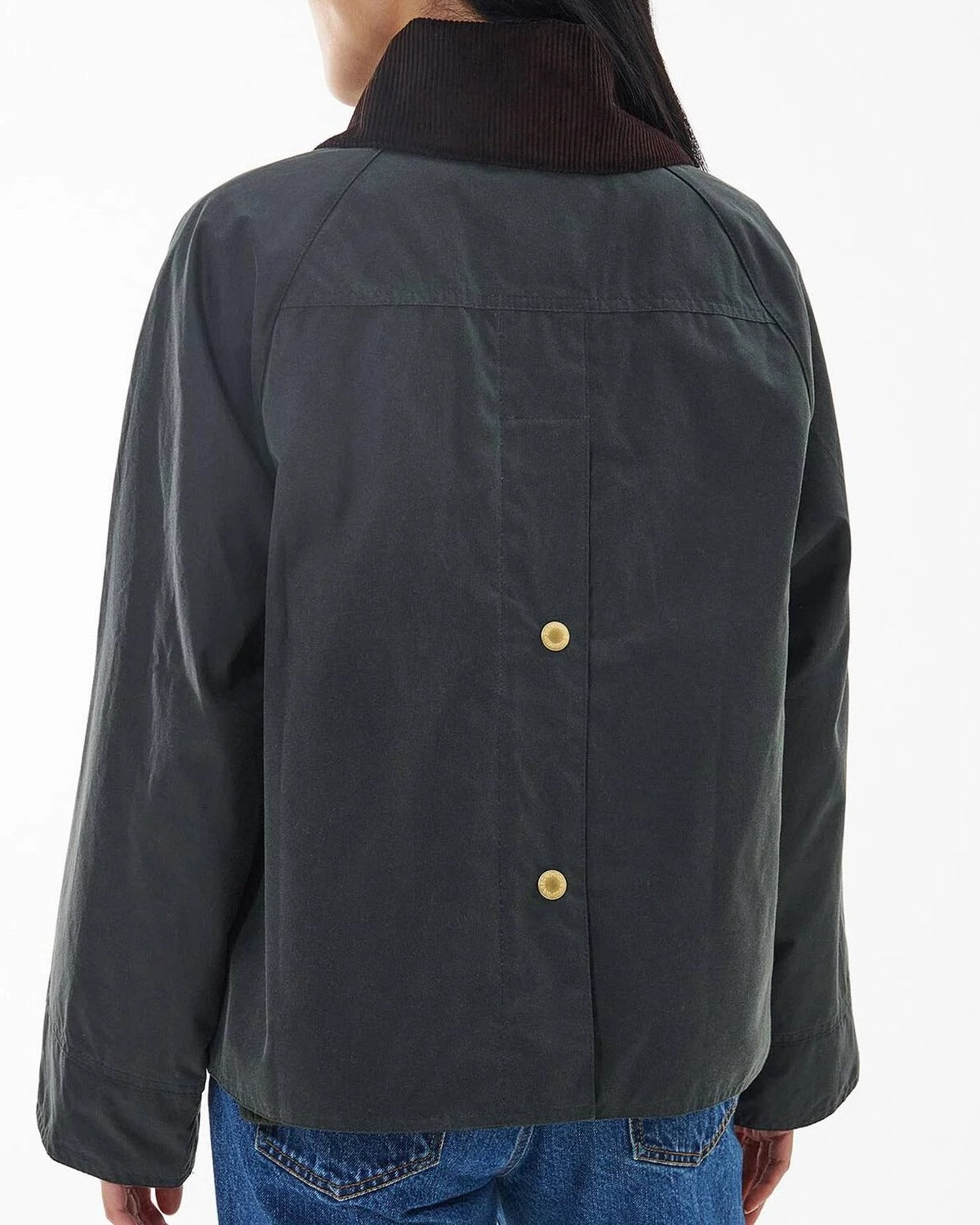 Barbour Catton LWX1333 giacca donna sage cotone cerato