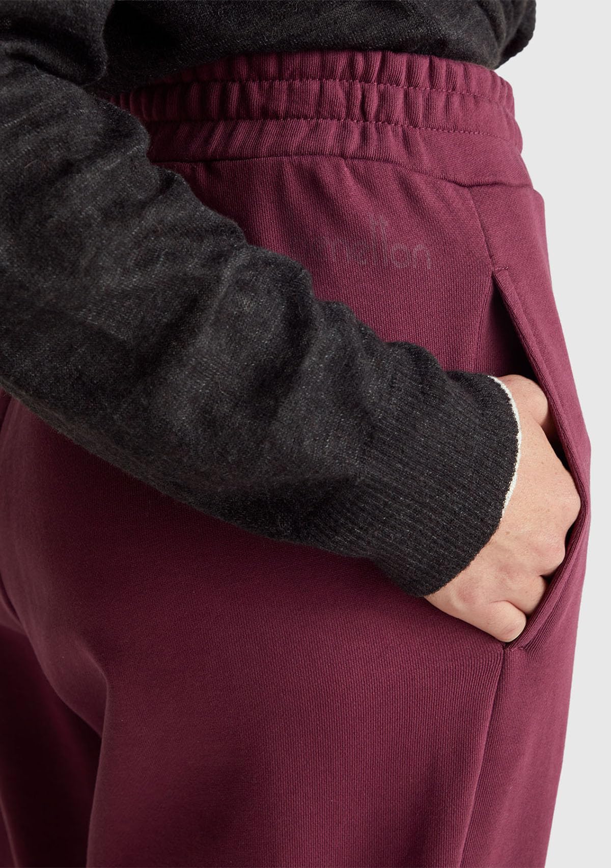 Benetton Pantaloni Donna elasticati regular fit polsino