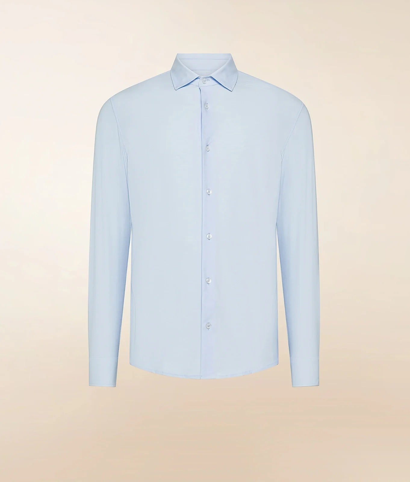 Cruna Manhattan 002 camicia uomo azzurro slim fit